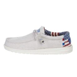 Heydude Men's Wally Off White Patriotic 7 Heydude Men's Wally Off White Patriotic -Heydude Shop 110060184 3