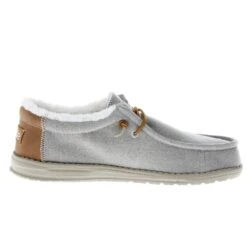 Heydude Men`s Hey Dude Wally Herringbone Grey 9 Heydude Men`s Hey Dude Wally Herringbone Grey -Heydude Shop 110063133 05