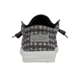 Heydude Men's Hey Dude Wally Gray Patriotic Casual Shoe 8 Heydude Men's Hey Dude Wally Gray Patriotic Casual Shoe -Heydude Shop 110063196 4