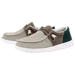 Heydude Hey Dude Beige, Brown, And Green Wally Sox Funk