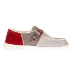 Heydude Men's Hey Dude Wally Funk Dark Grey Causal Shoe -Heydude Shop 110353113 4