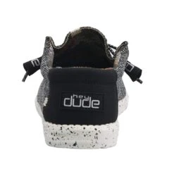 Heydude Men's Hey Dude Wally Sox Black And White Casual Shoe -Heydude Shop 110354912 4