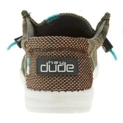 Heydude Men`s Hey Dude Wally Sox Camo Olivine -Heydude Shop 110358512 04