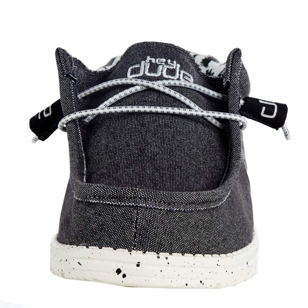 Heydude Mens Hey Dude Wally Stretch Opal Black 2 Heydude Mens Hey Dude Wally Stretch Opal Black - Image 2