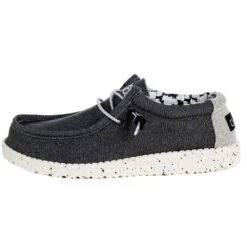 Heydude Mens Hey Dude Wally Stretch Opal Black 7 Heydude Mens Hey Dude Wally Stretch Opal Black -Heydude Shop 110384724 03