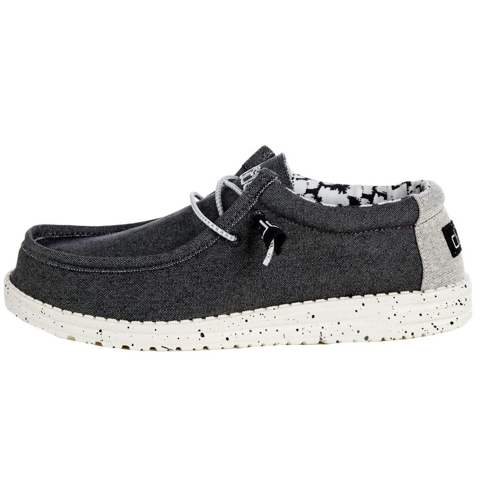 Heydude Mens Hey Dude Wally Stretch Opal Black 3 Heydude Mens Hey Dude Wally Stretch Opal Black - Image 3