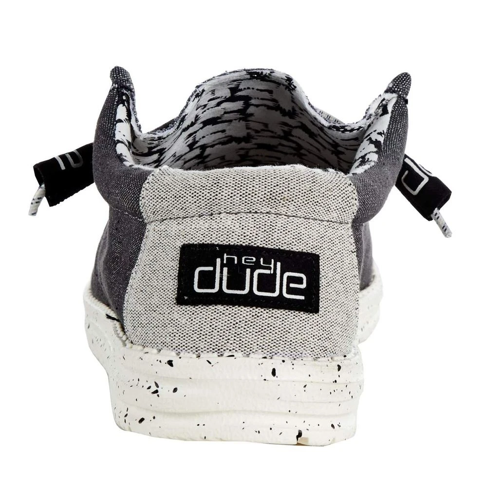 Heydude Mens Hey Dude Wally Stretch Opal Black 4 Heydude Mens Hey Dude Wally Stretch Opal Black - Image 4