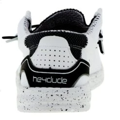 Heydude Men`s Hey Dude Wally Hawk White Black -Heydude Shop 112250178 04