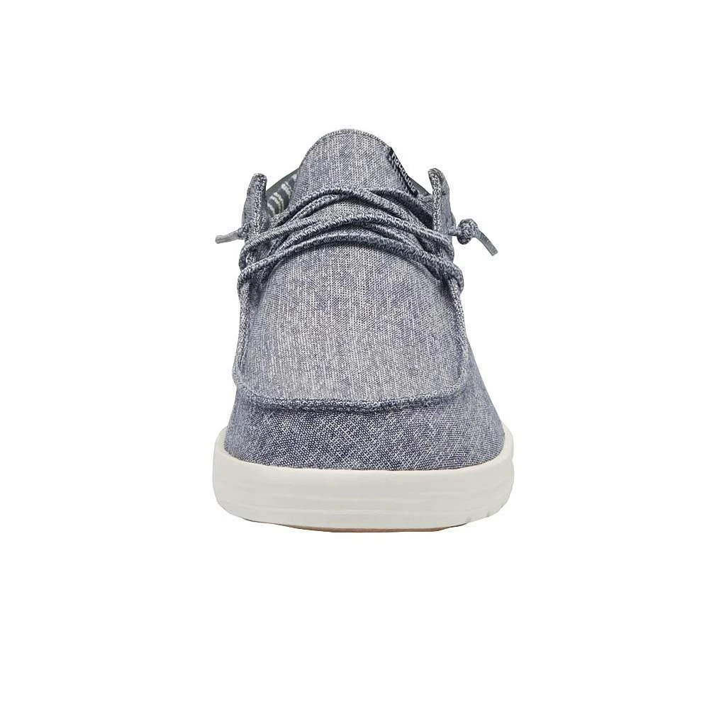Heydude Men`s Hey Dude Paul Chambray Navy 3 Heydude Men`s Hey Dude Paul Chambray Navy - Image 3