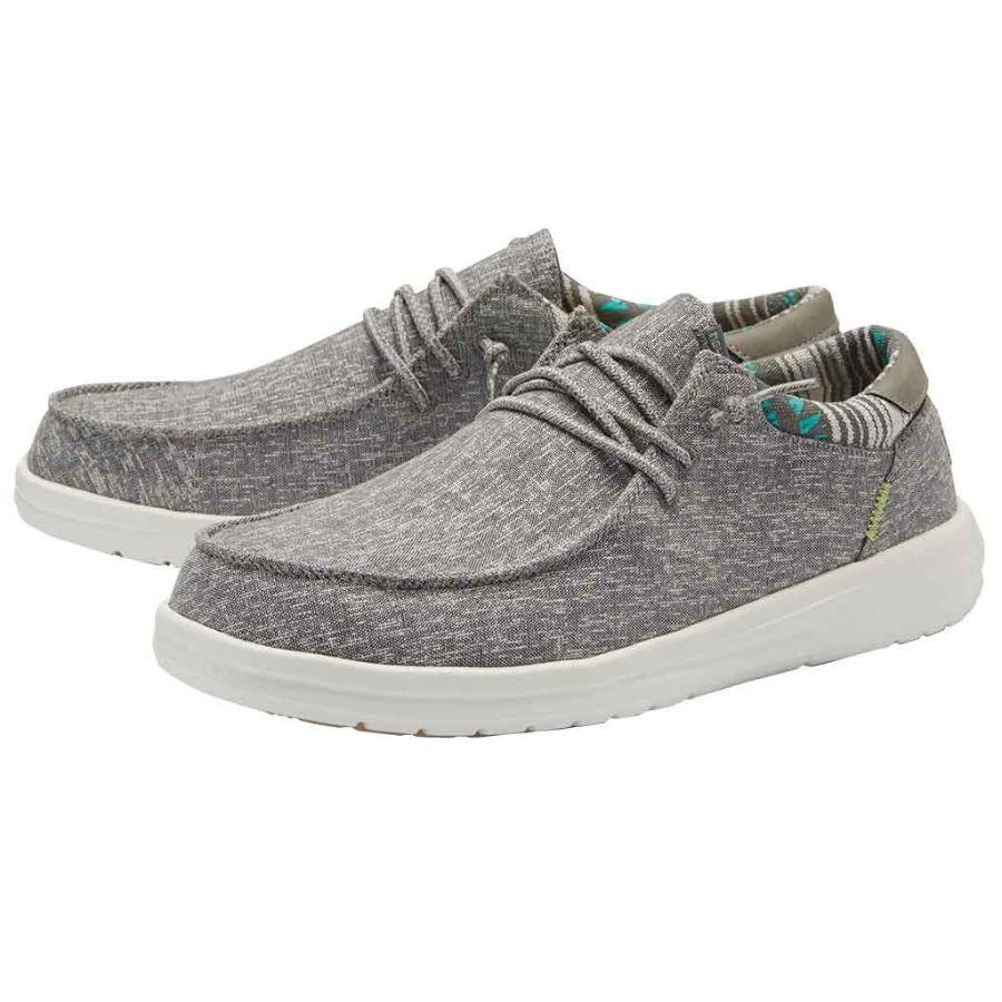 Heydude Hey Dude Paul Chambray Grey 1 Heydude Hey Dude Paul Chambray Grey