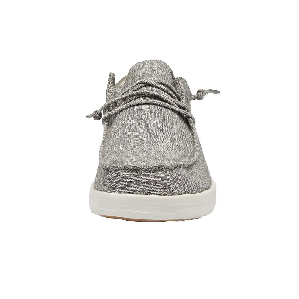 Heydude Men`s Hey Dude Paul Chambray Grey Casual Shoe 3 Heydude Men`s Hey Dude Paul Chambray Grey Casual Shoe - Image 3