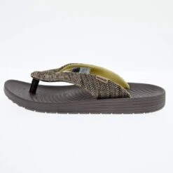Heydude Men's Hey Dude Milo Brown Flip Flop -Heydude Shop 112461500 03