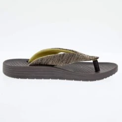 Heydude Men's Hey Dude Milo Brown Flip Flop -Heydude Shop 112461500 05