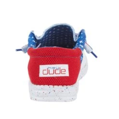 Heydude Men`s Hey Dude White Wally Tri Sox American Pride -Heydude Shop 112562172 4