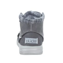 Heydude Men`s Hey Dude Bradley Dark Grey -Heydude Shop 113303008 41
