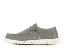 Men's HEYDUDE Wally Canvas Casual Shoes -Heydude Shop 113310 240219 3