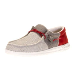 Heydude Men's Hey Dude Wally Funk Dark Grey Causal Shoe