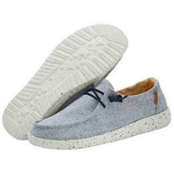 Heydude Hey Dude Women's Wendy Chambray White Blue