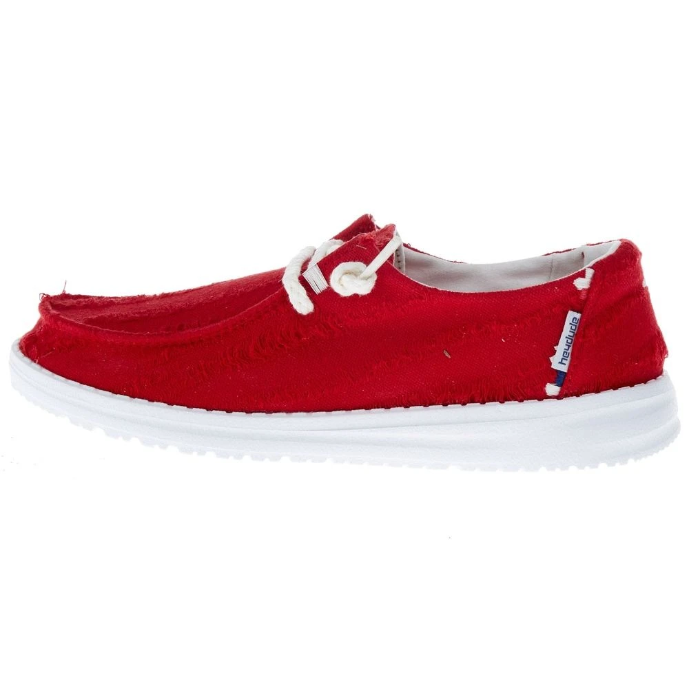 Heydude Women`s Hey Dude Wendy Boho Distressed Salsa Red Casual 3 Heydude Women`s Hey Dude Wendy Boho Distressed Salsa Red Casual - Image 3