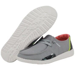 Heydude Hey Dude Wendy Steel Grey Snake Print Shoes -Heydude Shop 121413190 WENDY SNAKE LINEN STEEL GREY 03 720x 1087bdcc a293 476b 82fe 53a41f47dbb3