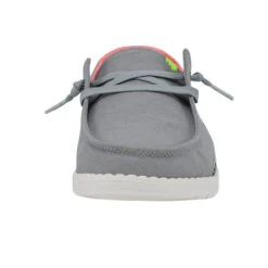 Heydude Hey Dude Wendy Steel Grey Snake Print Shoes -Heydude Shop 121413190 WENDY SNAKE LINEN STEEL GREY 05 720x 77d8ef90 9b11 406b 9c00 654c8ad03817