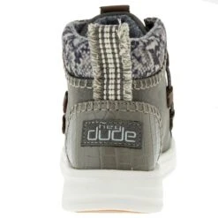 Heydude Women`s Hey Dude Eloise Recycled Leather Granite Casual -Heydude Shop 121893390 04