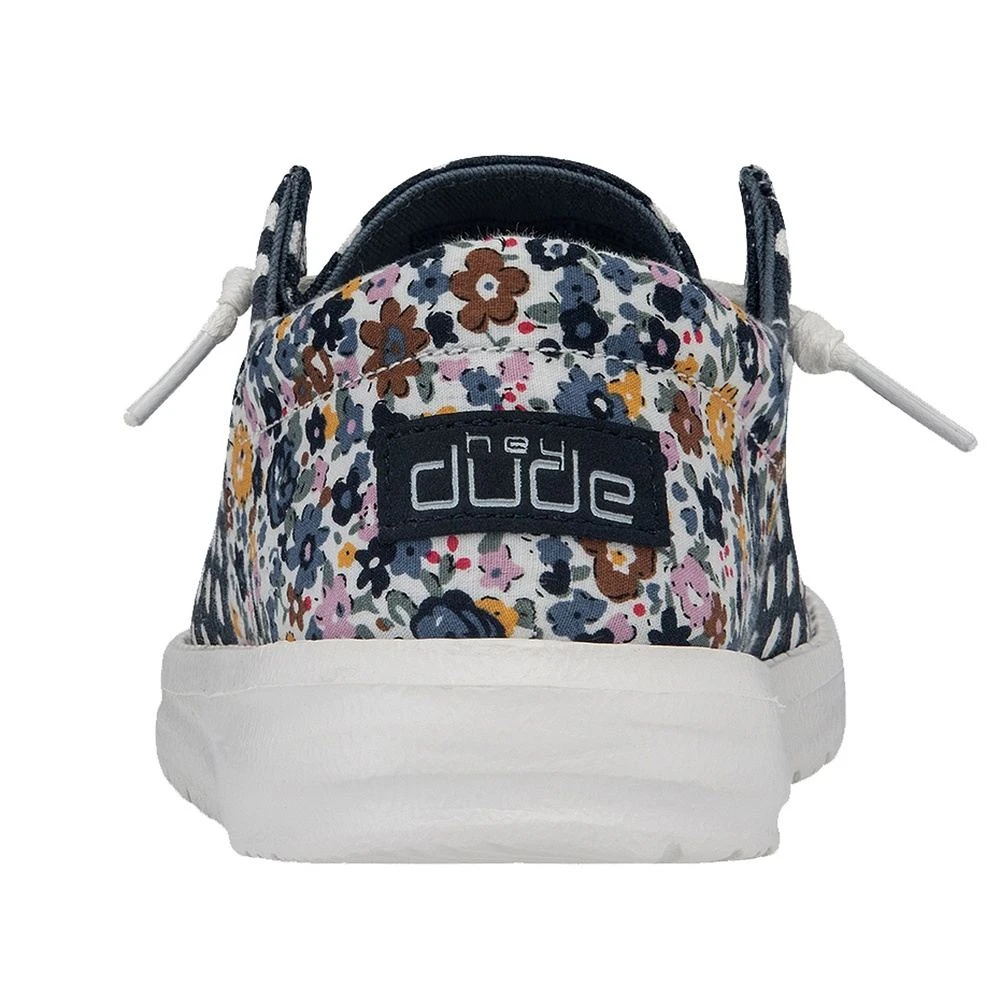 Heydude Women`s Hey Dude Wendy Funk Navy Flora Dot Casual 2 Heydude Women`s Hey Dude Wendy Funk Navy Flora Dot Casual - Image 2
