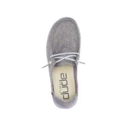 Heydude Youth Hey Dude Wendy Sparkling Grey Casual Shoe -Heydude Shop 130123166 5