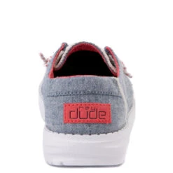 Heydude Hey Dude Wendy Youth Chambray Braid Indigo -Heydude Shop 130125704d