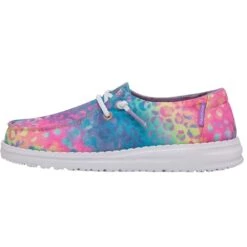 Heydude Kids Hey Dude Wendy Flow Leopard Casual -Heydude Shop 130129010 WENDY YOUTH FLOW LEOPARD LEFT 03