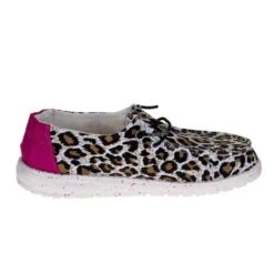 Heydude Youth Hey Dude Cheetah Wendy Casual Shoe -Heydude Shop 130129758 4