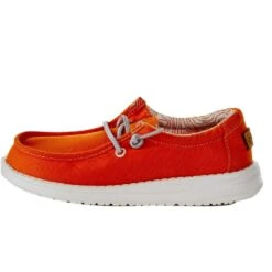 Heydude Hey Dude Youth Wally Fiesta Orange 7 Heydude Hey Dude Youth Wally Fiesta Orange -Heydude Shop 130139771 03