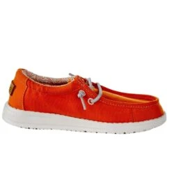 Heydude Hey Dude Youth Wally Fiesta Orange 9 Heydude Hey Dude Youth Wally Fiesta Orange -Heydude Shop 130139771 05