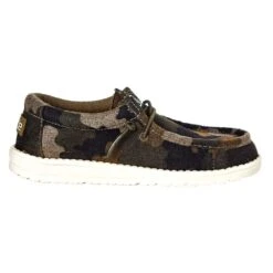 Heydude Youth Hey Dude Camo Wally Casual Shoe -Heydude Shop 130157003 51