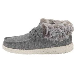 Heydude Youth Hey Dude Grey Britt Casual Shoes -Heydude Shop 130193000 2