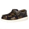 Heydude Youth Hey Dude Camo Wally Casual Shoe