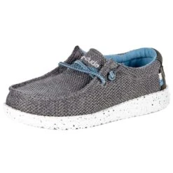 Heydude Youth Hey Dude Wally Sox Sharkskin Casual Shoes