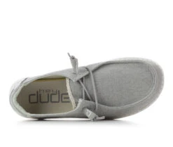 Women's HEYDUDE Wendy Chambray Braid Slip-On Shoes -Heydude Shop 144964 310145 6