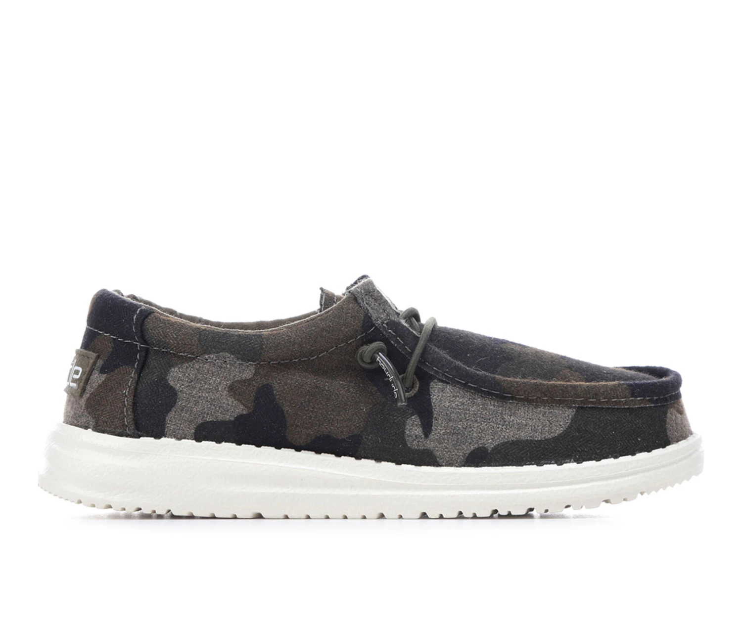 Boys' HEYDUDE Little Kid & Big Kid Wally Youth Linen Camo Slip-On Shoes 1 Boys' HEYDUDE Little Kid & Big Kid Wally Youth Linen Camo Slip-On Shoes