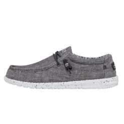 Heydude Mens Hey Dudes Wally Chambray Castlerock