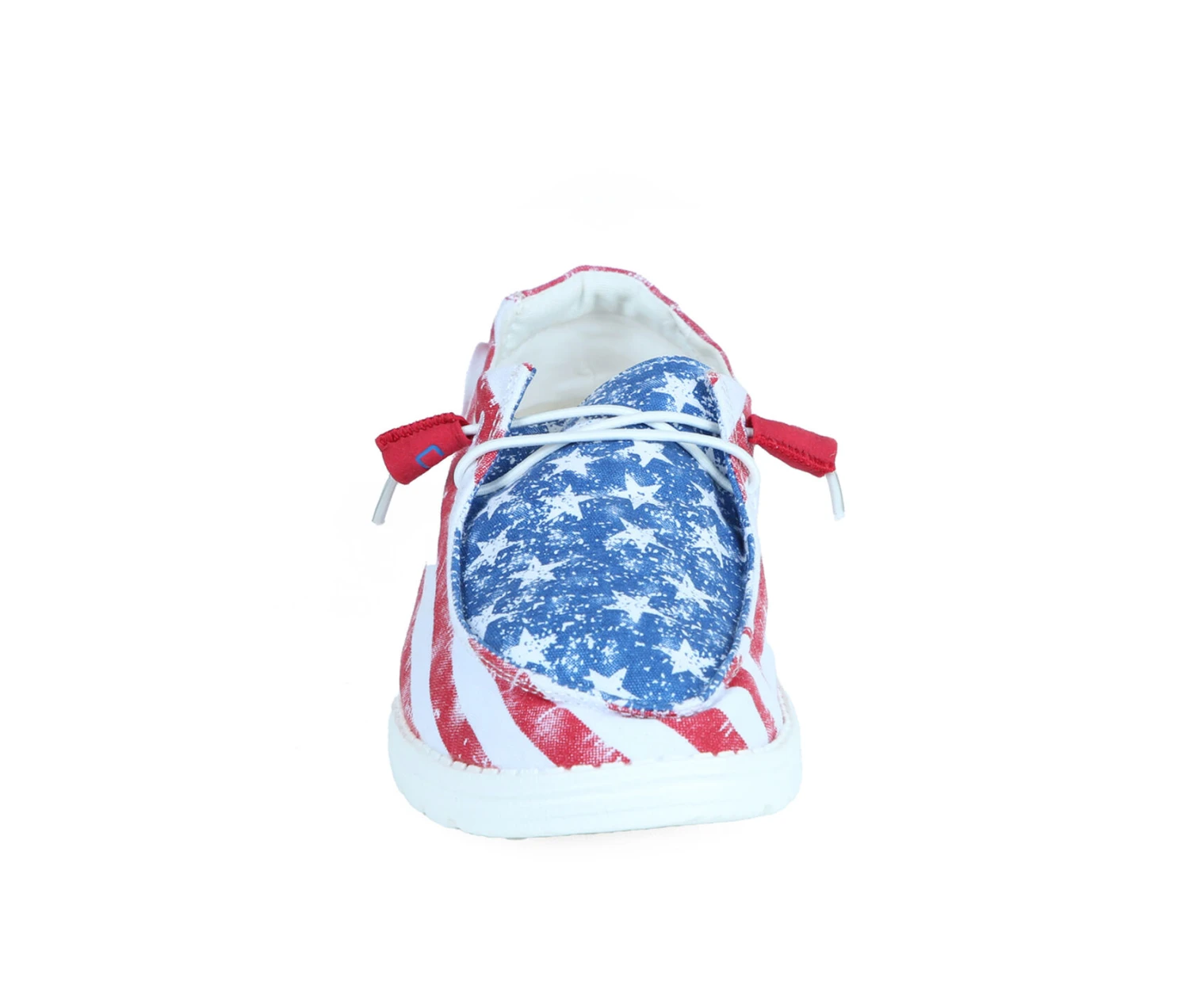Women's HEYDUDE Wendy Patriotic Slip-On Shoes 4 Women's HEYDUDE Wendy Patriotic Slip-On Shoes - Image 4