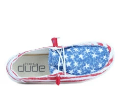 Women's HEYDUDE Wendy Patriotic Slip-On Shoes 12 Women's HEYDUDE Wendy Patriotic Slip-On Shoes -Heydude Shop 146088 313064 6
