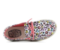 Girls' HEYDUDE Little Kid & Big Kid Wendy Youth Cat Slip-On Shoes -Heydude Shop 146102 313131 6