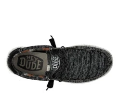Men's HEYDUDE Wally Sox Stitch Casual Shoes -Heydude Shop 146637 312425 5