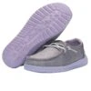 Heydude Youth Hey Dude Wendy Sparkling Grey Casual Shoe