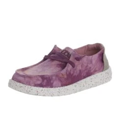Heydude Women`s Hey Dude Tie Dye Violet Ombre Casual