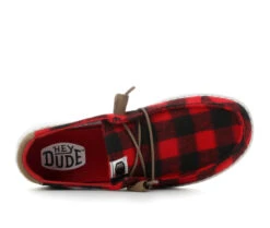 Women's HEYDUDE Wendy Buffalo Plaid -Heydude Shop 155348 337480 6