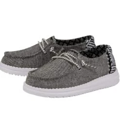 Heydude Toddler Hey Dude Wendy Chambray Onyx Casual Shows