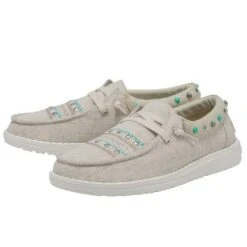 Heydude Women`s Hey Dude Wendy Annex Rodeo Beige Casual