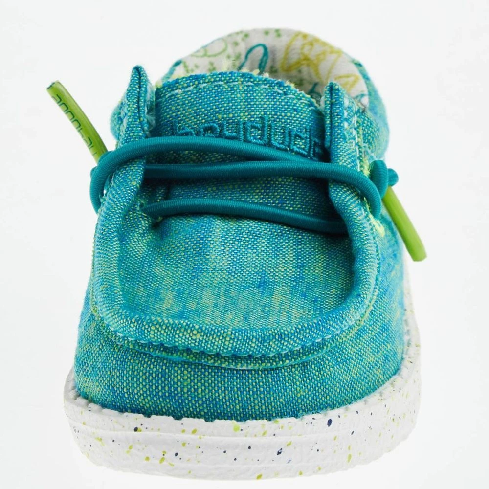 HeydudeToddler Hey Dude Wally Green Chambray Gamer Casual 2 HeydudeToddler Hey Dude Wally Green Chambray Gamer Casual - Image 2